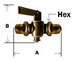 MPT x MPT Shut Off Cock Diagram